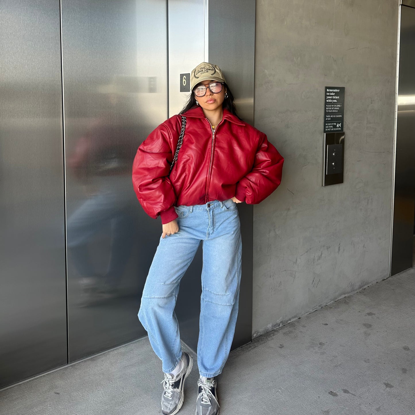 Light Blue Barrel Jeans