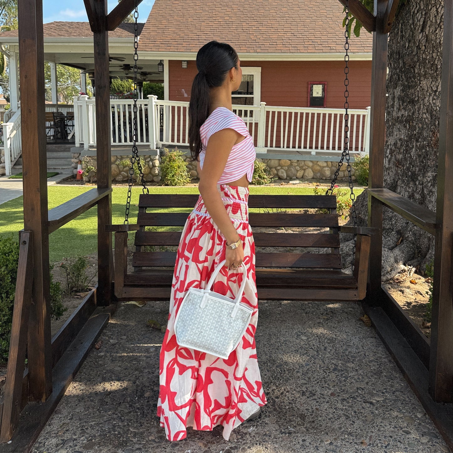 Floral Maxi Skirt