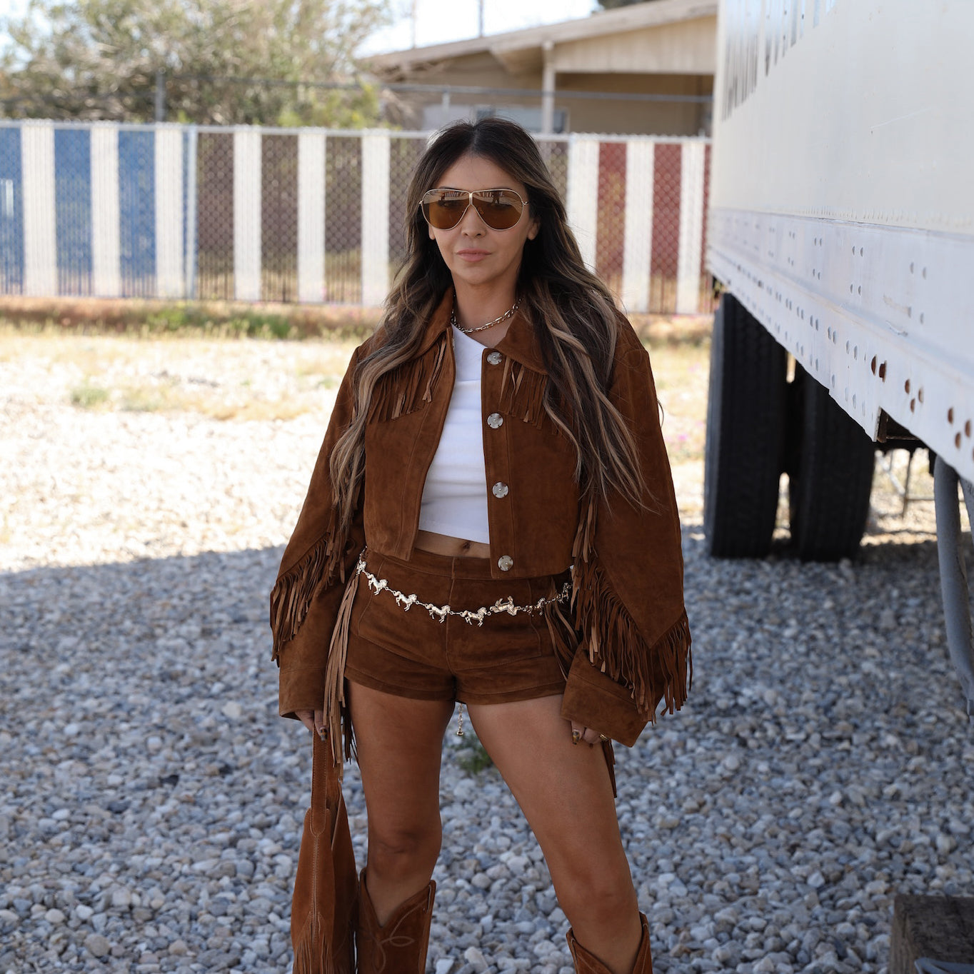 Desert Fringe Shorts