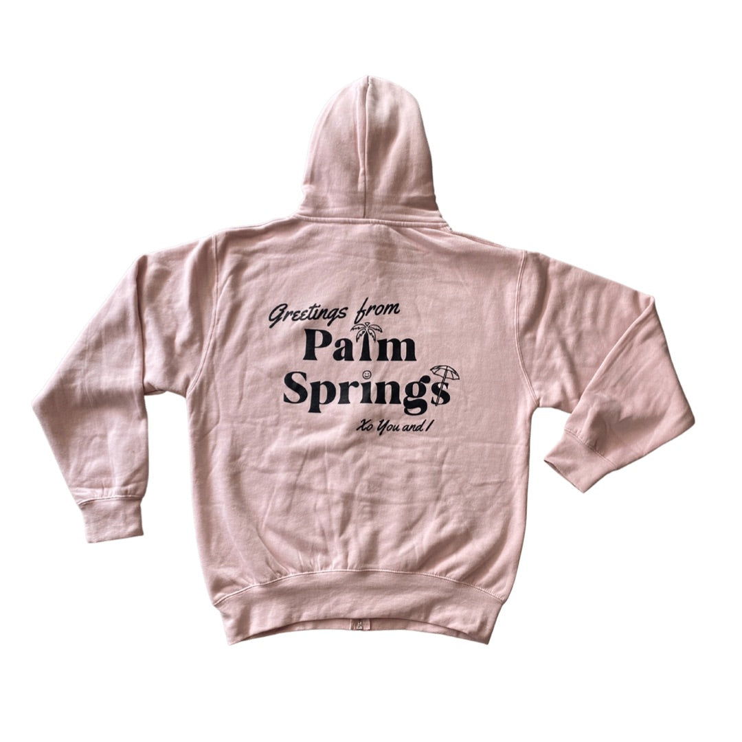 Greetings From Palm Springs Hoodie