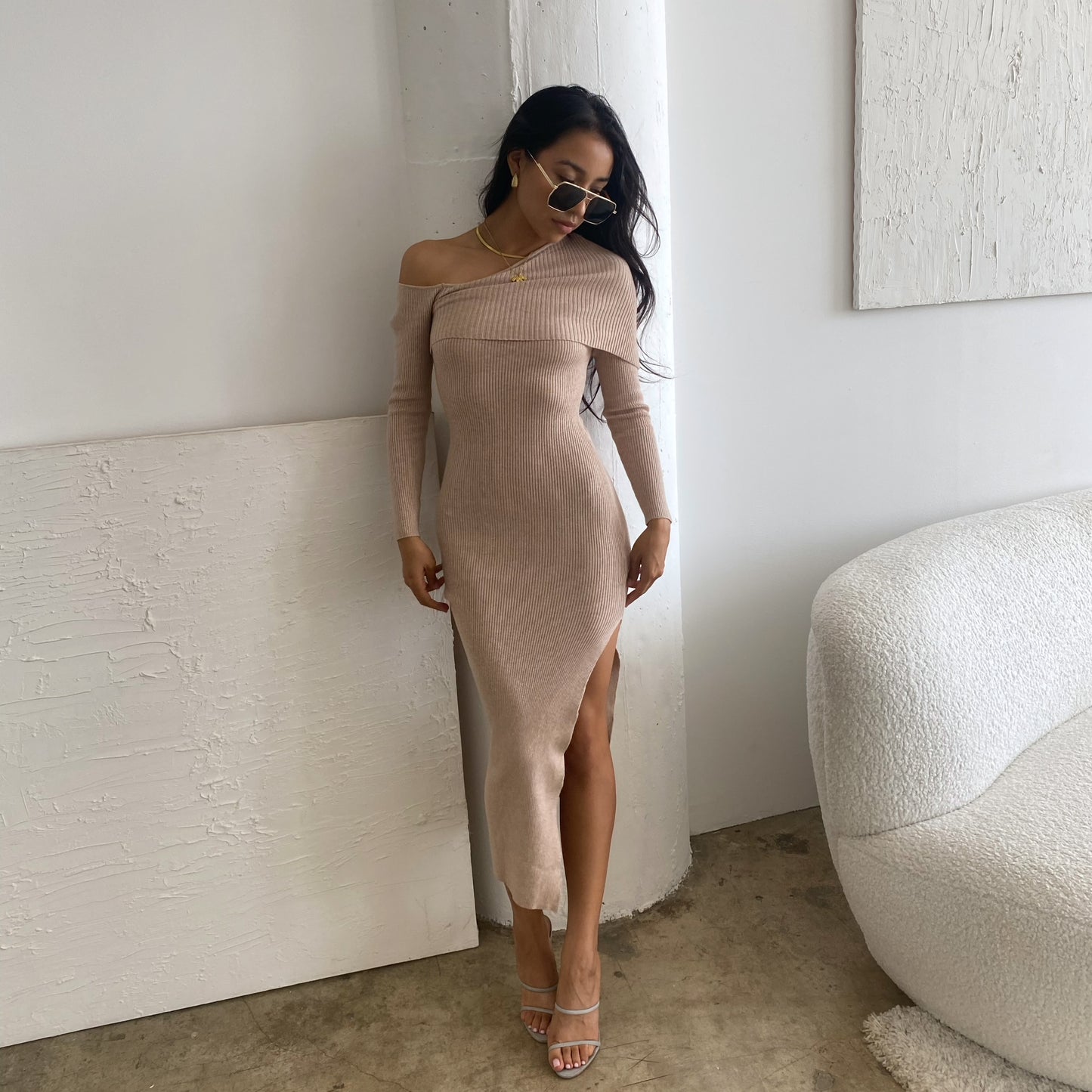 Falling For You Knit Dress