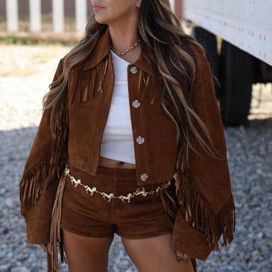 Desert Fringe Shorts