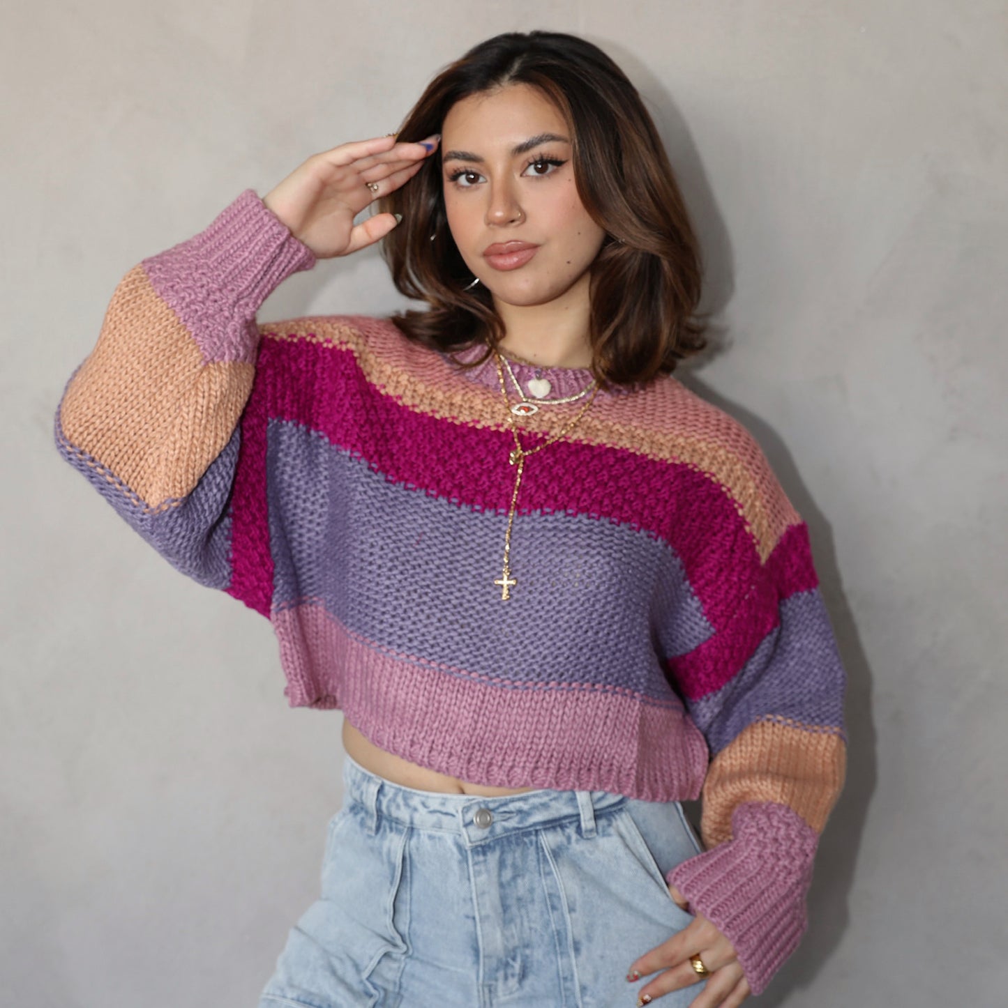 Cupid Cropped Sweater