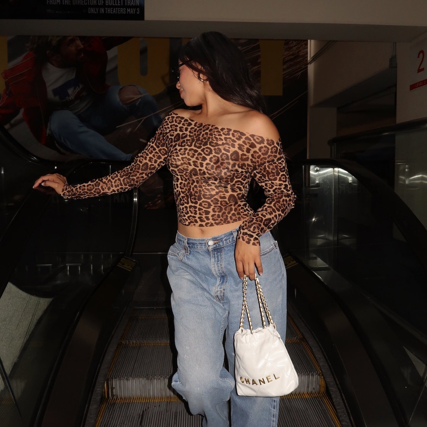 City Girl Leopard Top