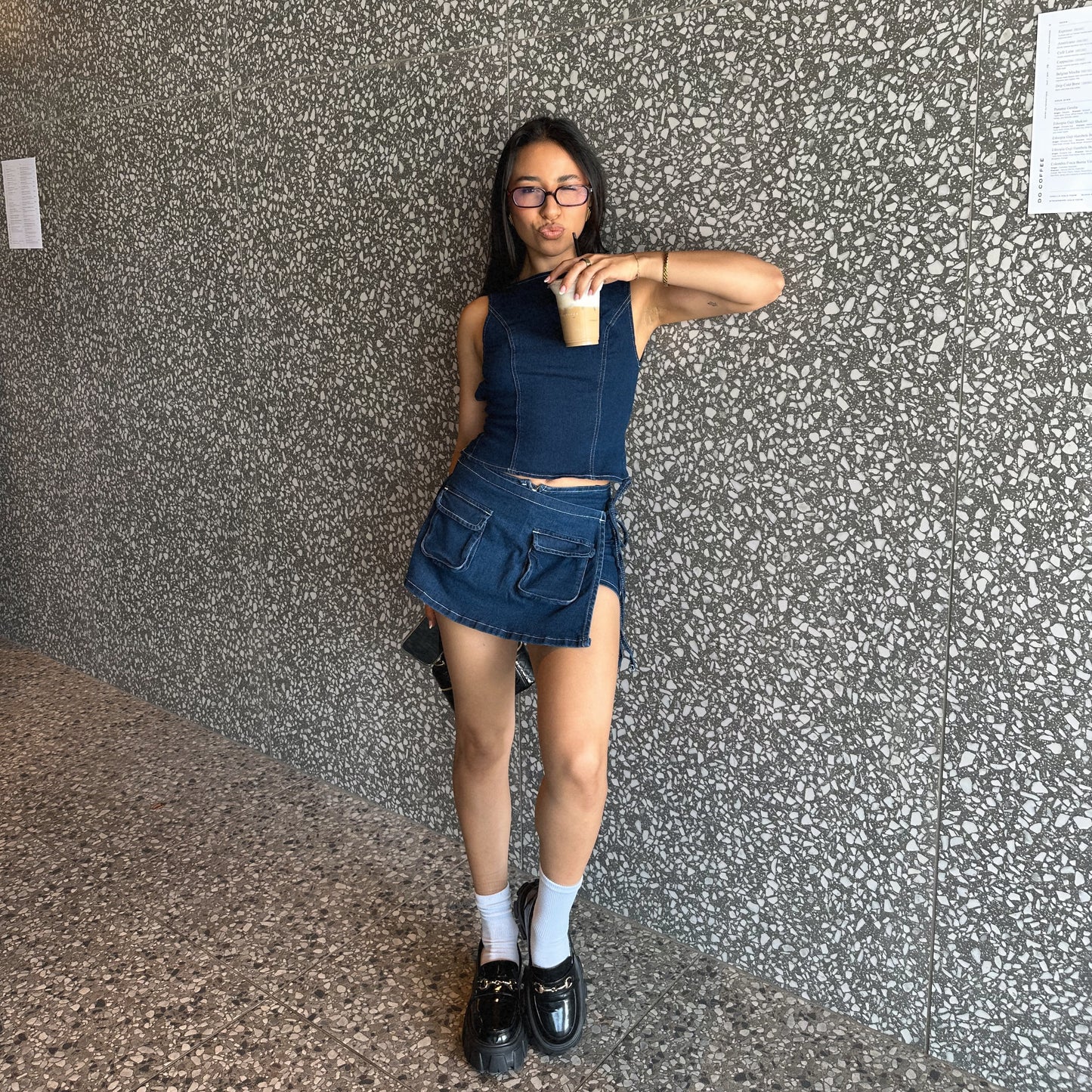 Spring Denim Top