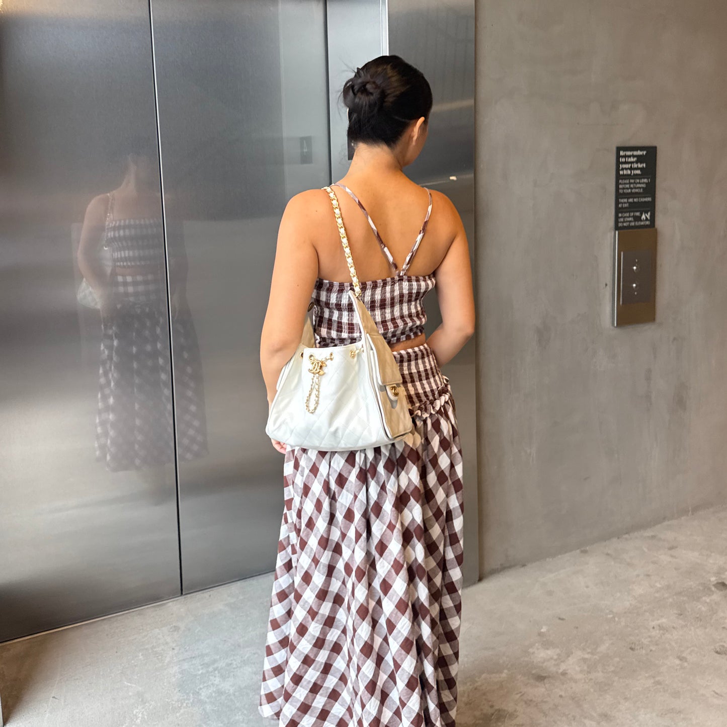 Savannah Gingham Top