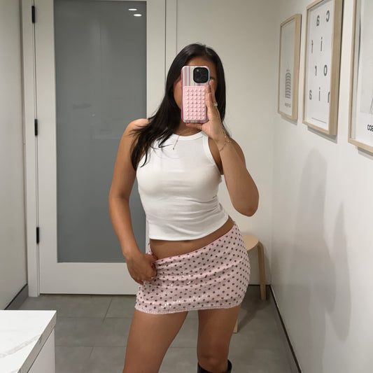 Pink Polka Dot Mini