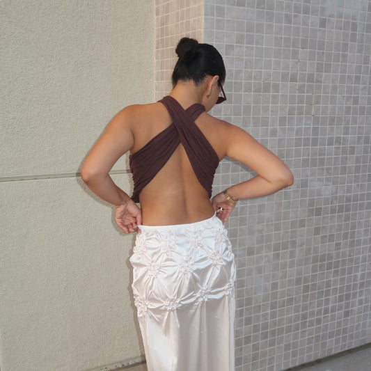 Cross Back Top
