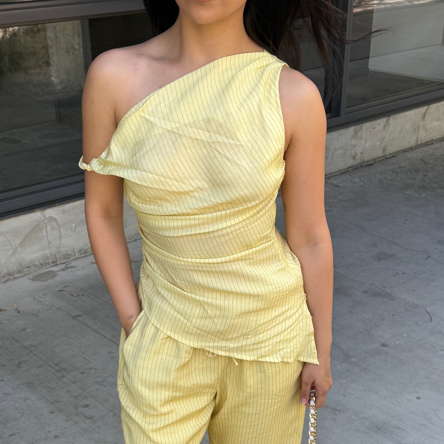 Sunshine Asymmetrical Top