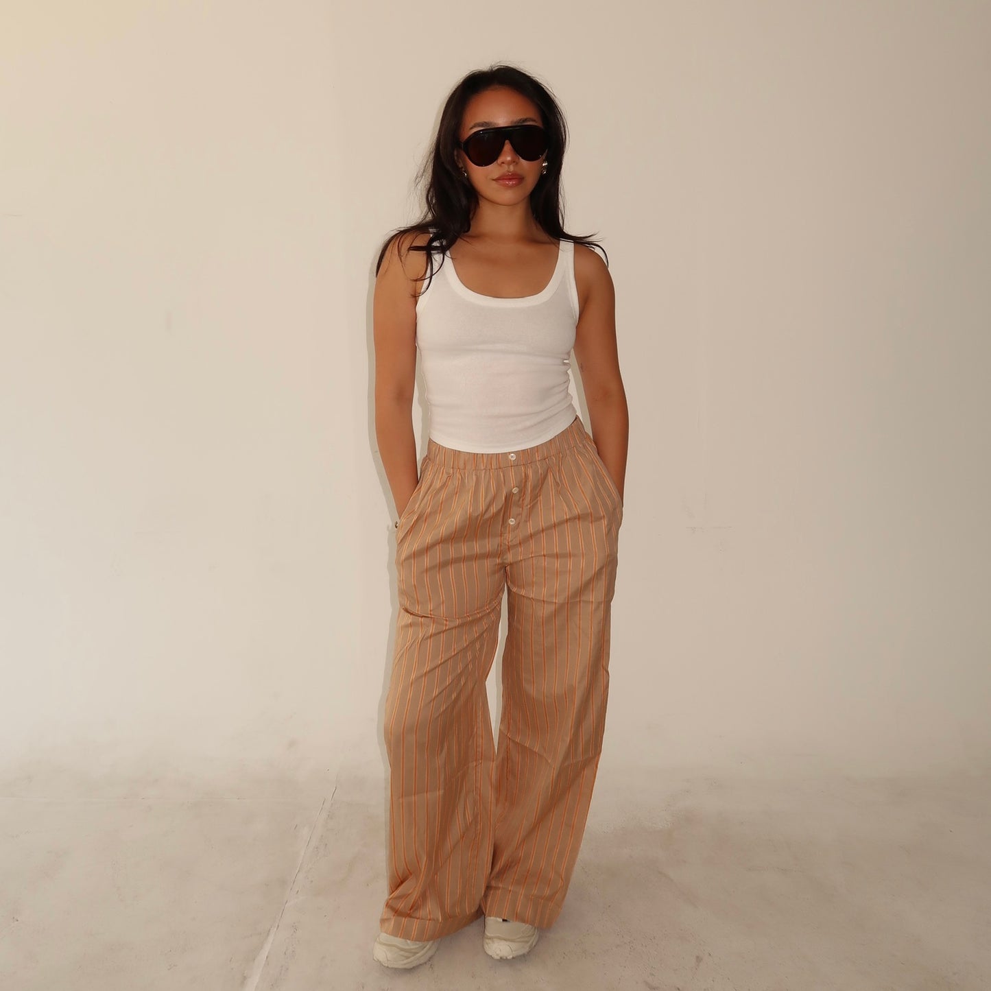 Citrus Stripe Pants