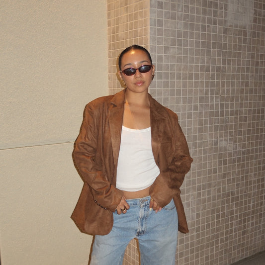 Suede Blazer