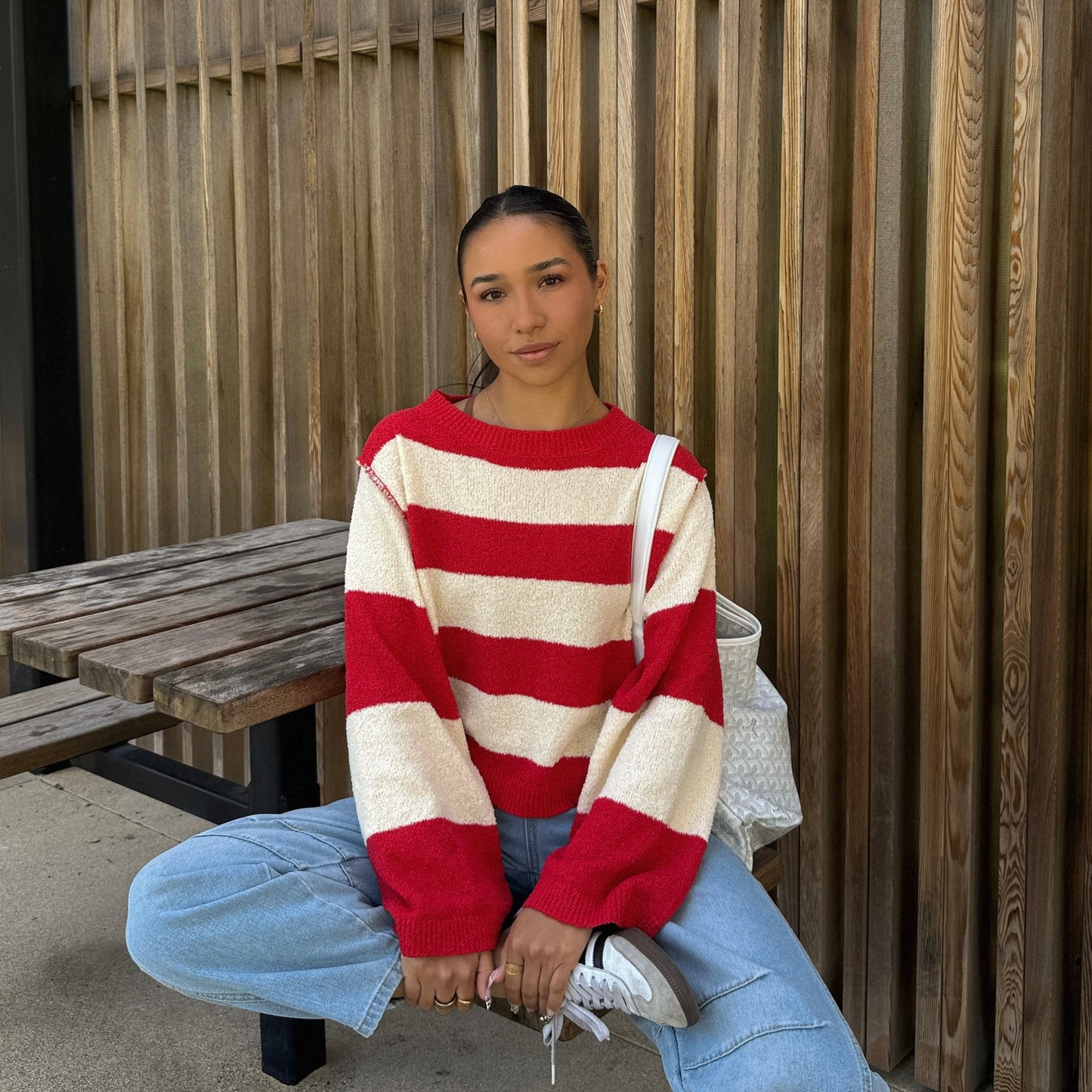 Spring Stripe Sweater