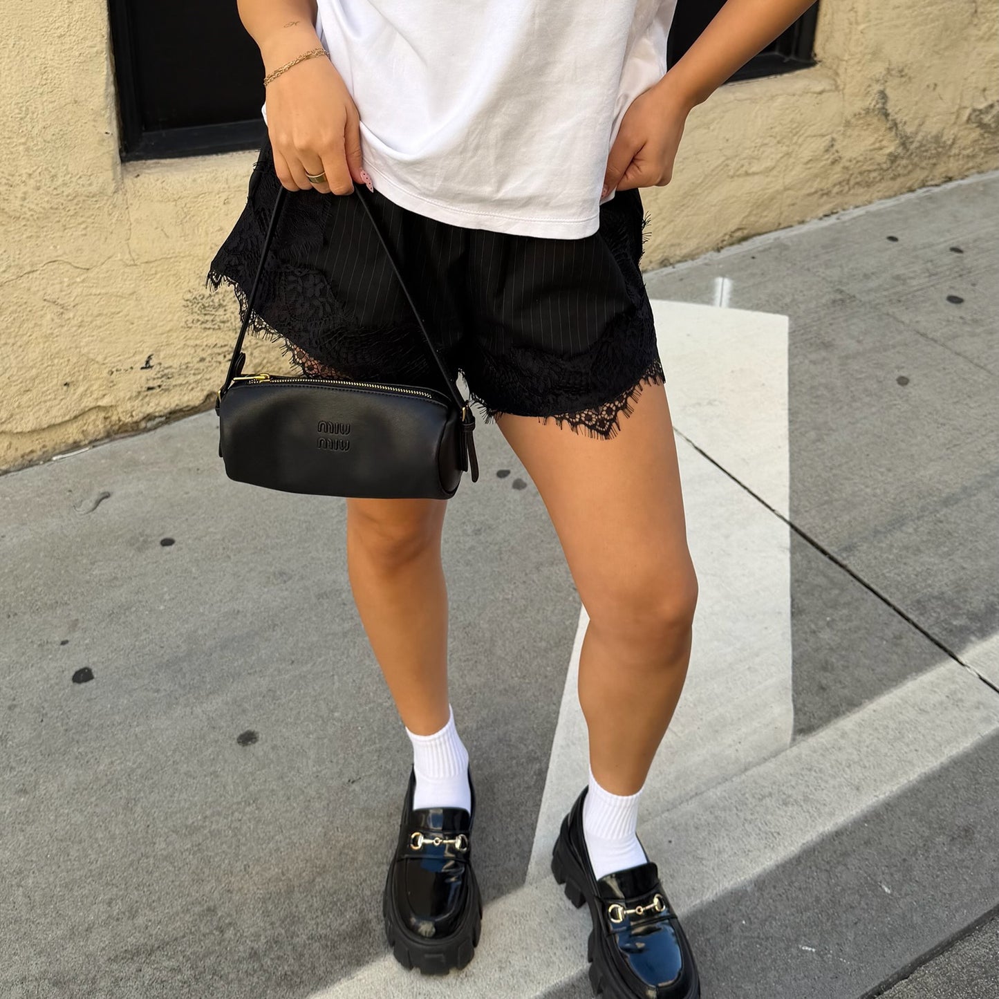Downtown Lace Shorts
