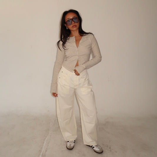 Cloud Barrel Jeans