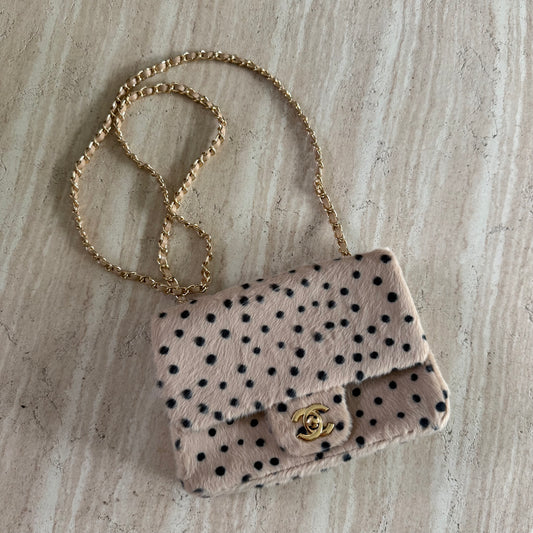 Small Crossbody Dalmatian Bag