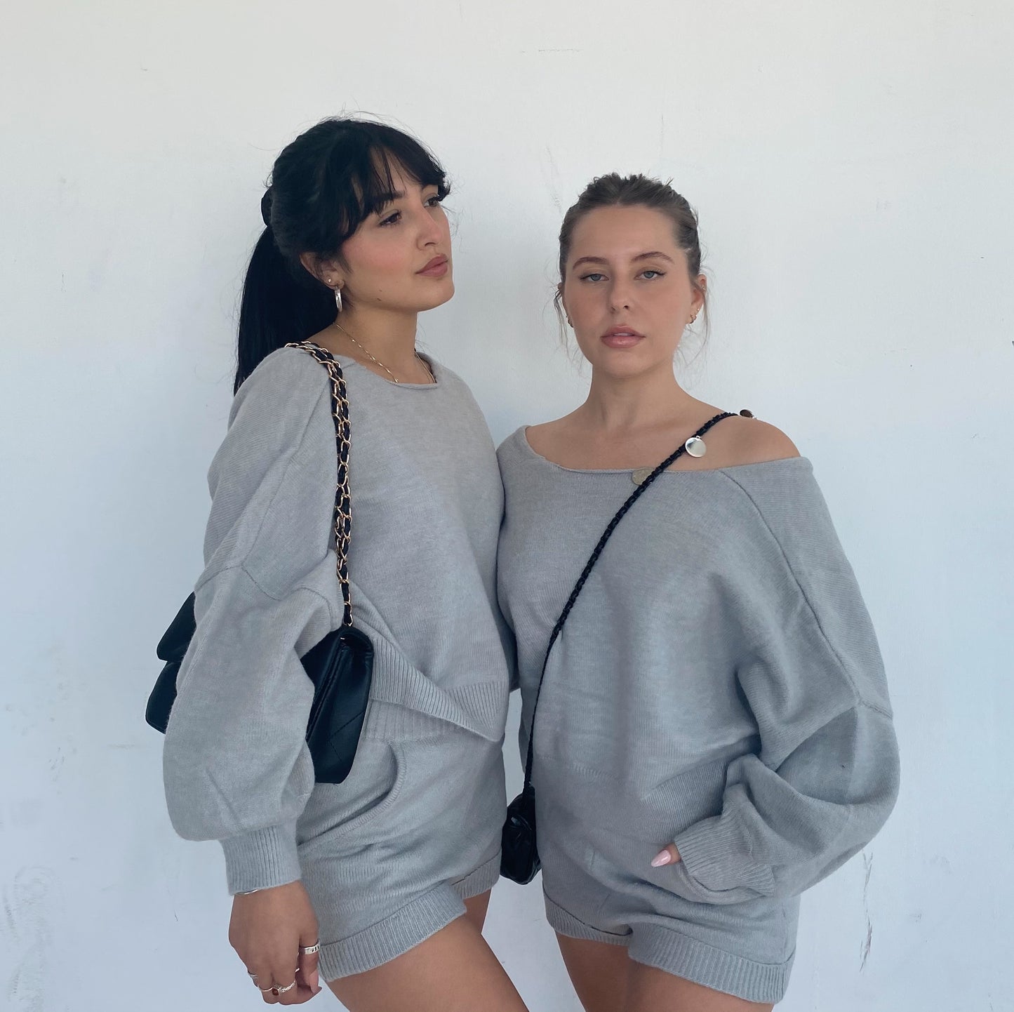 Grey Knit Set